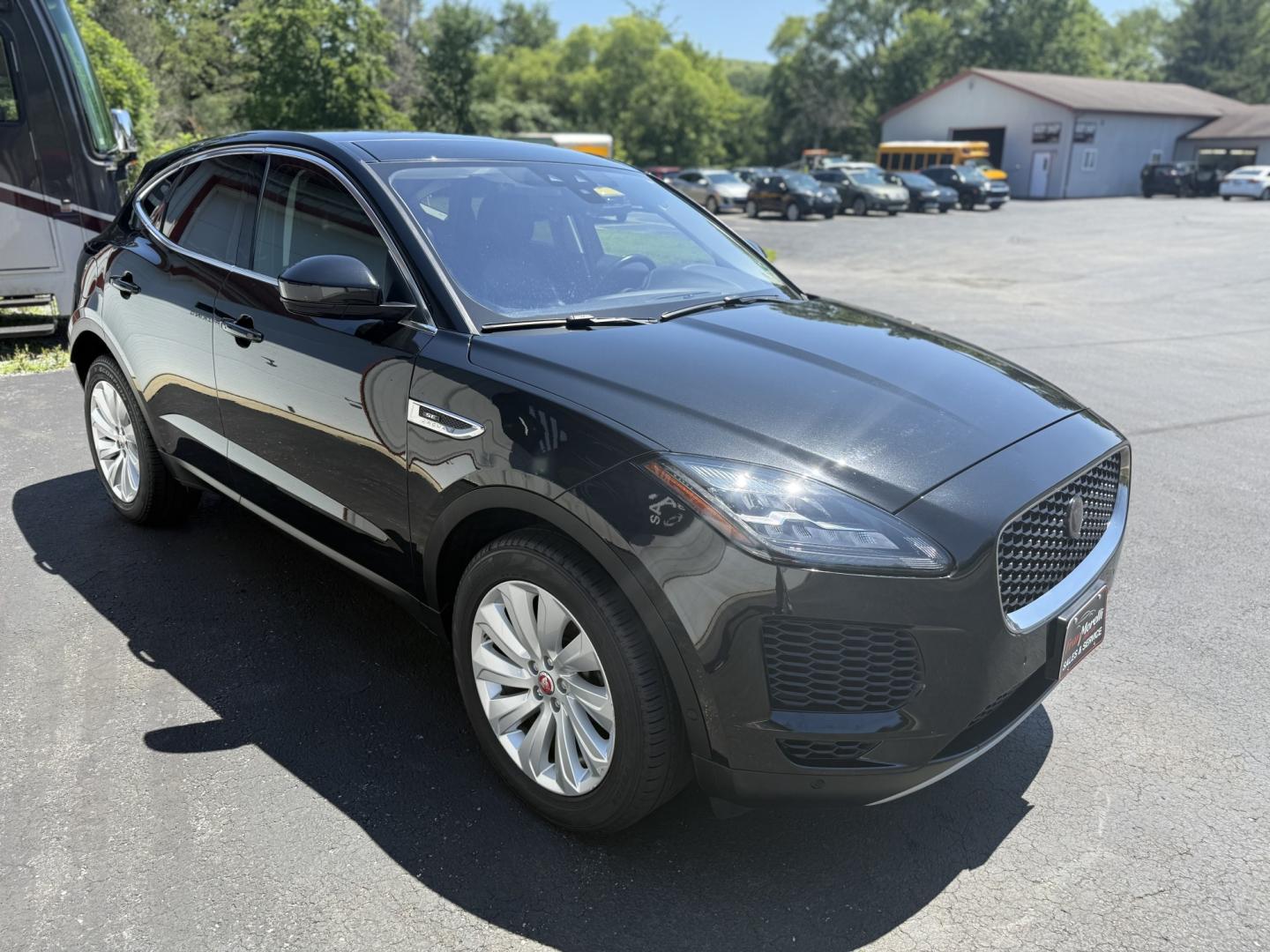 2018 Black Jaguar E-Pace SE (SADFP2FX7J1) with an 2.0L L4 DOHC 16V engine, 9A transmission, located at 8464 Route 219, Brockway, PA, 15824, (814) 265-1330, 41.226871, -78.780518 - Hard to find vehicle and we have the right one...stop in and check out this 208 Jaguar E-pace awd with leather interior, sun light glass in the roof, power/heated seats and ONLY 67000 miles. This Jag is in very nice condition, and serviced up. New brakes and Pa-Inspected. Priced to sell, hurry in th- Photo#17
