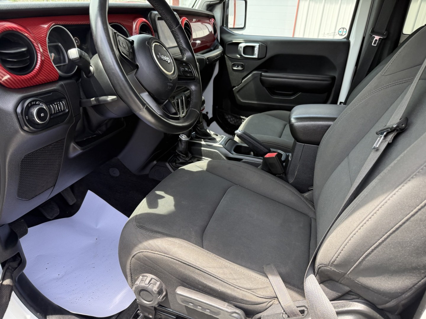 2018 White Jeep Wrangler JK Sport 4WD (1C4GJXAG8JW) with an 3.6L V6 DOHC 24V FFV engine, 6SP transmission, located at 8464 Route 219, Brockway, PA, 15824, (814) 265-1330, 41.226871, -78.780518 - Good looking pre owned 2018 Jeep Wrangler Sport package lifted with a V6, air condition, power windows and locks, hard top and much more. 92,000 miles on this Jeep, which is serviced up and ready to go.- Photo#4