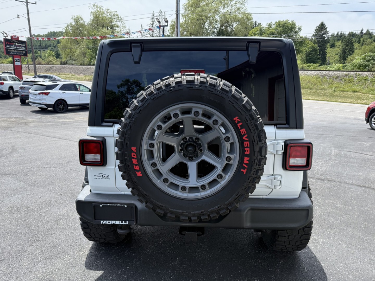 2018 White Jeep Wrangler JK Sport 4WD (1C4GJXAG8JW) with an 3.6L V6 DOHC 24V FFV engine, 6SP transmission, located at 8464 Route 219, Brockway, PA, 15824, (814) 265-1330, 41.226871, -78.780518 - Good looking pre owned 2018 Jeep Wrangler Sport package lifted with a V6, air condition, power windows and locks, hard top and much more. 92,000 miles on this Jeep, which is serviced up and ready to go.- Photo#8