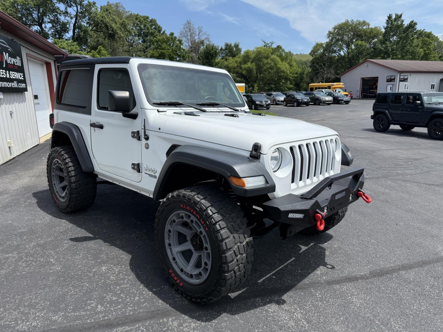 2018 White Jeep Wrangler JK Sport 4WD (1C4GJXAG8JW) with an 3.6L V6 DOHC 24V FFV engine, 6SP transmission, located at 8464 Route 219, Brockway, PA, 15824, (814) 265-1330, 41.226871, -78.780518 - Good looking pre owned 2018 Jeep Wrangler Sport package lifted with a V6, air condition, power windows and locks, hard top and much more. 92,000 miles on this Jeep, which is serviced up and ready to go.- Photo#13
