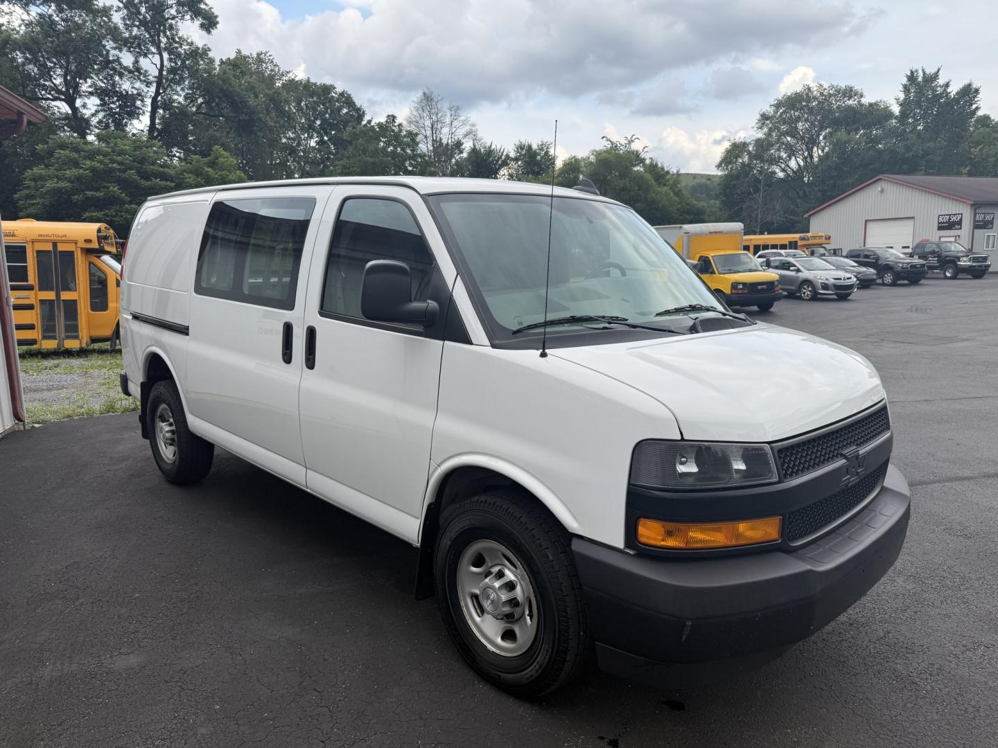 2019 White Chevrolet Express 2500 Cargo (1GCWGAFP3K1) with an 4.3L V6 engine, 6A transmission, located at 8464 Route 219, Brockway, PA, 15824, (814) 265-1330, 41.226871, -78.780518 - Well taken care of 2019 Chev 2500 Cargo van. This Chevy is serviced up and priced well below book value.- Photo#15