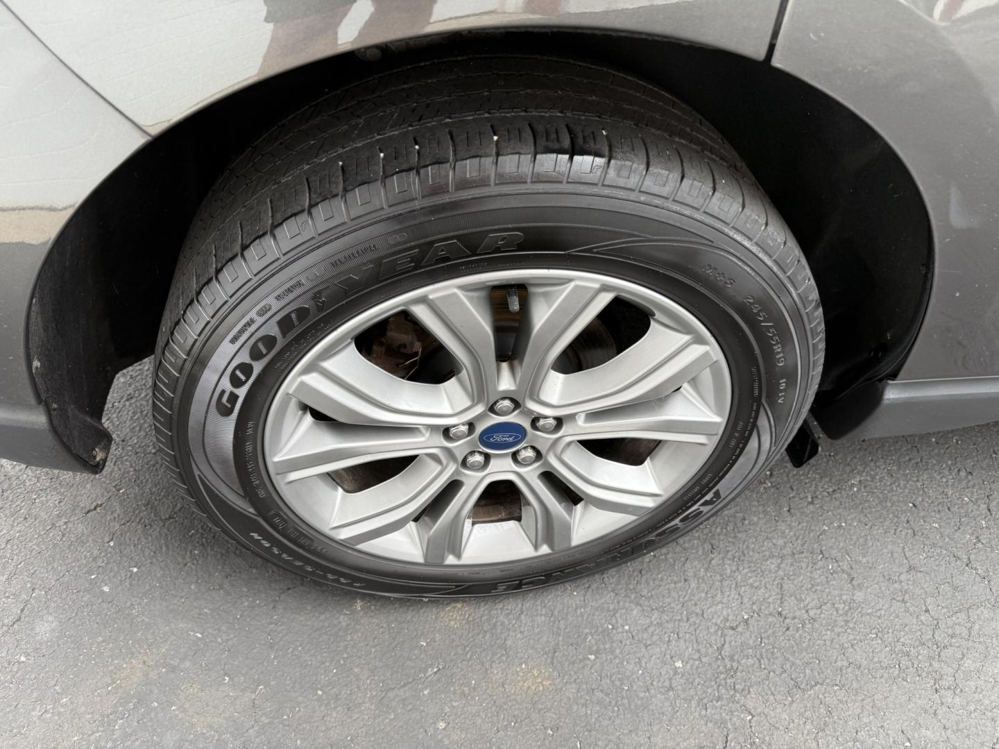 2019 Gray Ford Edge Titanium AWD (2FMPK4K94KB) with an 2.0L L4 DOHC 16V engine, 6A transmission, located at 8464 Route 219, Brockway, PA, 15824, (814) 265-1330, 41.226871, -78.780518 - Well taken care of fresh trade well equipped and very low miles..This 2019 Ford Edge Titanium has all wheel drive, leather interior with power/heated front seats, navigation, back up camera, factory wheels and ONLY 55000 miles. This Ford is priced to sell and serviced up.- Photo#13