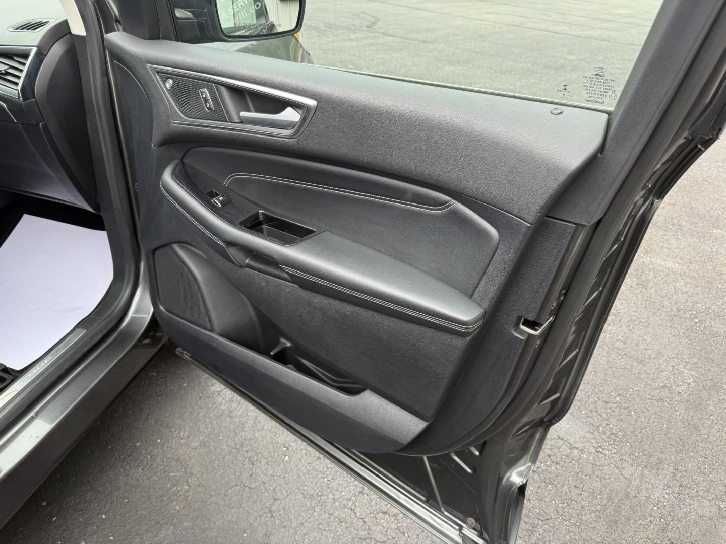 2019 Gray Ford Edge Titanium AWD (2FMPK4K94KB) with an 2.0L L4 DOHC 16V engine, 6A transmission, located at 8464 Route 219, Brockway, PA, 15824, (814) 265-1330, 41.226871, -78.780518 - Well taken care of fresh trade well equipped and very low miles..This 2019 Ford Edge Titanium has all wheel drive, leather interior with power/heated front seats, navigation, back up camera, factory wheels and ONLY 55000 miles. This Ford is priced to sell and serviced up.- Photo#17