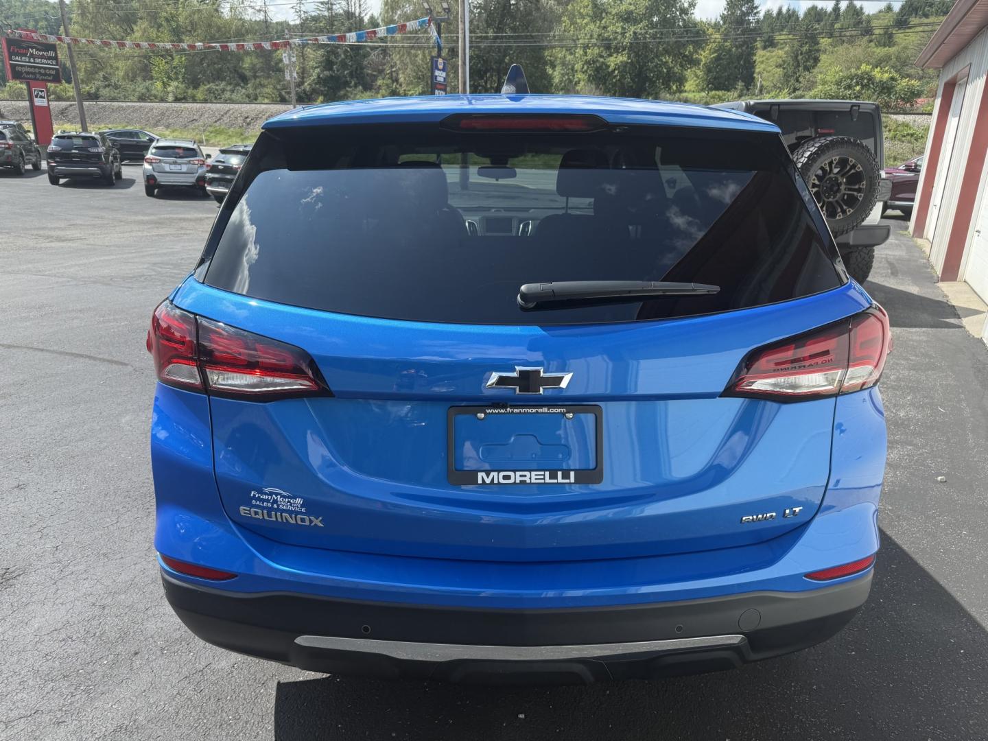 2024 Blue Chevrolet Equinox LT AWD (3GNAXUEG9RS) with an 1.5L L4 DOHC 16V TURBO engine, 6A transmission, located at 8464 Route 219, Brockway, PA, 15824, (814) 265-1330, 41.226871, -78.780518- Photo#9