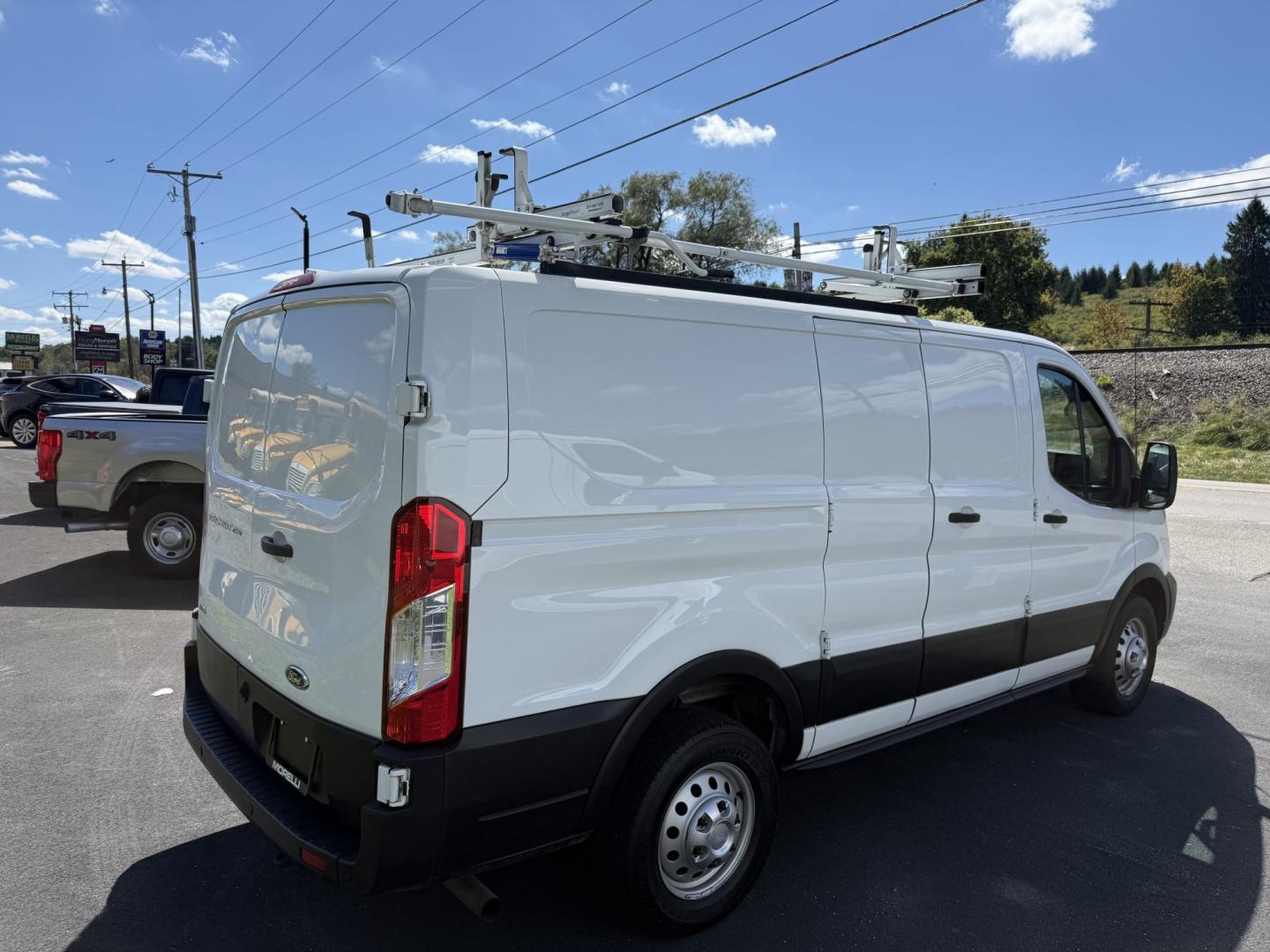 2020 White Ford Transit 250 Van High Roof w/Sliding Pass. 148-in. WB (1FTBR2Y8XLK) with an 3.5L V6 DOHC 24V engine, 6A transmission, located at 8464 Route 219, Brockway, PA, 15824, (814) 265-1330, 41.226871, -78.780518 - HARD TO FIND ALL WHEEL DRIVE....AND WE HAVE THE RIGHT ONE...2020 Ford T250 Cargo well taken care of and priced to sell. Equipped nicely with air condition, power windows and locks, and good miles. This van is serviced and priced to sell. Stop in and check this one out, located in Jefferson county, B- Photo#6