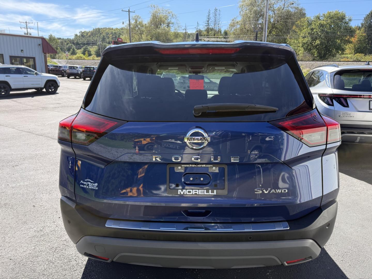 2021 Blue Nissan Rogue SV AWD (JN8AT3BB0MW) with an 2.5L L4 DOHC 16V engine, CVT transmission, located at 8464 Route 219, Brockway, PA, 15824, (814) 265-1330, 41.226871, -78.780518 - Sharp looking 2021 Nissan Rogue SV all wheel drive with air condition, power windows and locks, power seat, factory wheels, and ONLY 46000 miles. This Nissan is serviced up and ready for YOU. Stop in and check out this vehicle or one of the many other clean suv's we have.- Photo#7