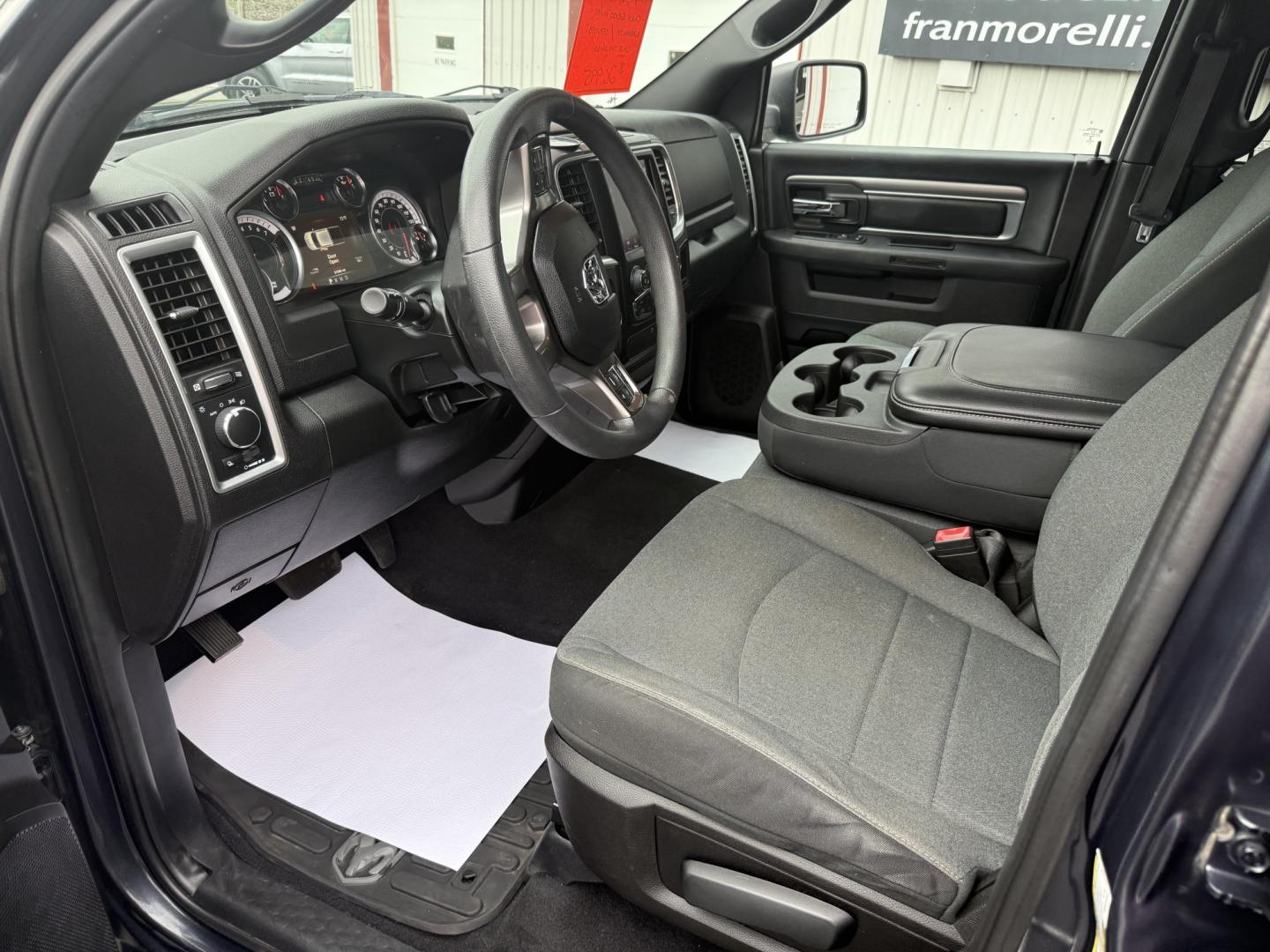 2021 Gray Ram 1500 Warlock (1C6RR7GG2MS) with an 3.6L V6 DOHC 24V FFV engine, 8A transmission, located at 8464 Route 219, Brockway, PA, 15824, (814) 265-1330, 41.226871, -78.780518 - Warlock package with 20' alloys, 4x4, air condition, power windows and locks, very clean and well taken care of. This Ram truck is serviced and ready to go, priced well below retail value.- Photo#3