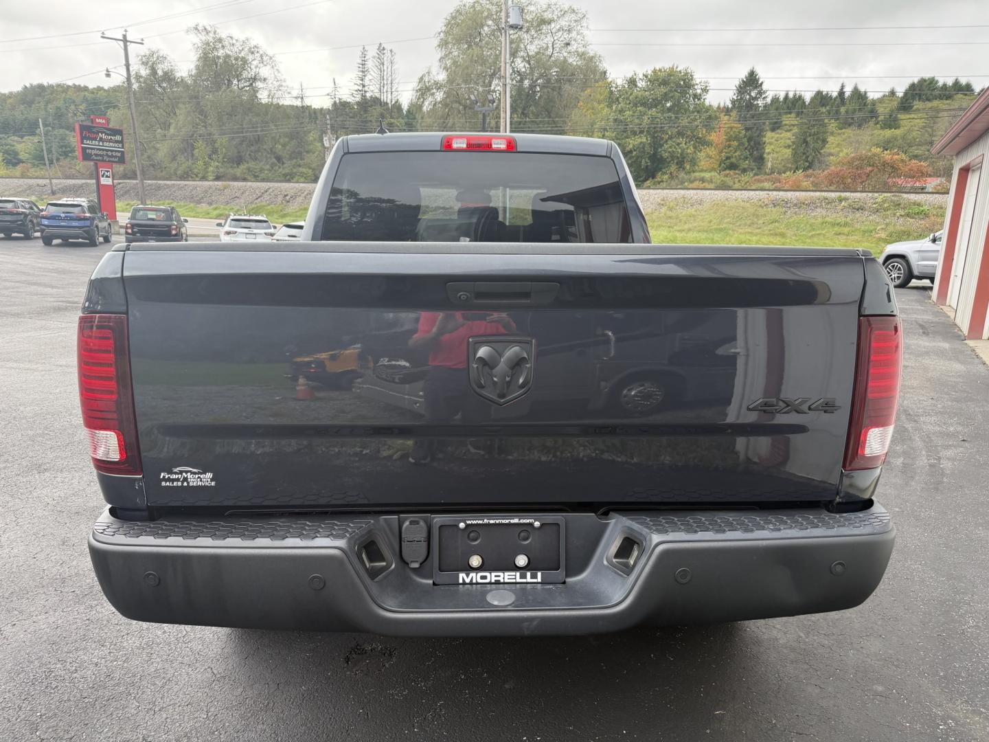 2021 Gray Ram 1500 Warlock (1C6RR7GG2MS) with an 3.6L V6 DOHC 24V FFV engine, 8A transmission, located at 8464 Route 219, Brockway, PA, 15824, (814) 265-1330, 41.226871, -78.780518 - Warlock package with 20' alloys, 4x4, air condition, power windows and locks, very clean and well taken care of. This Ram truck is serviced and ready to go, priced well below retail value.- Photo#10
