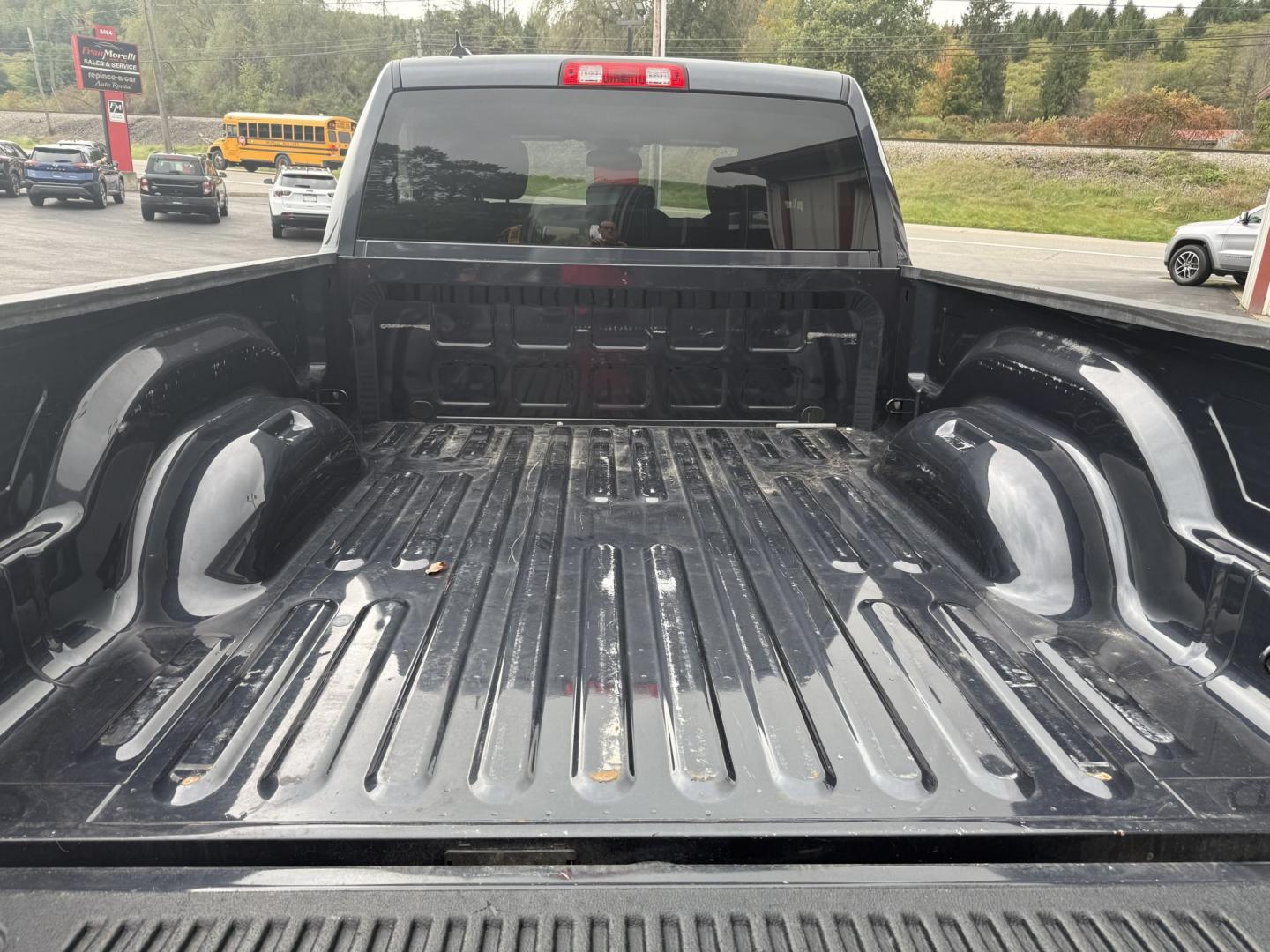 2021 Gray Ram 1500 Warlock (1C6RR7GG2MS) with an 3.6L V6 DOHC 24V FFV engine, 8A transmission, located at 8464 Route 219, Brockway, PA, 15824, (814) 265-1330, 41.226871, -78.780518 - Warlock package with 20' alloys, 4x4, air condition, power windows and locks, very clean and well taken care of. This Ram truck is serviced and ready to go, priced well below retail value.- Photo#11