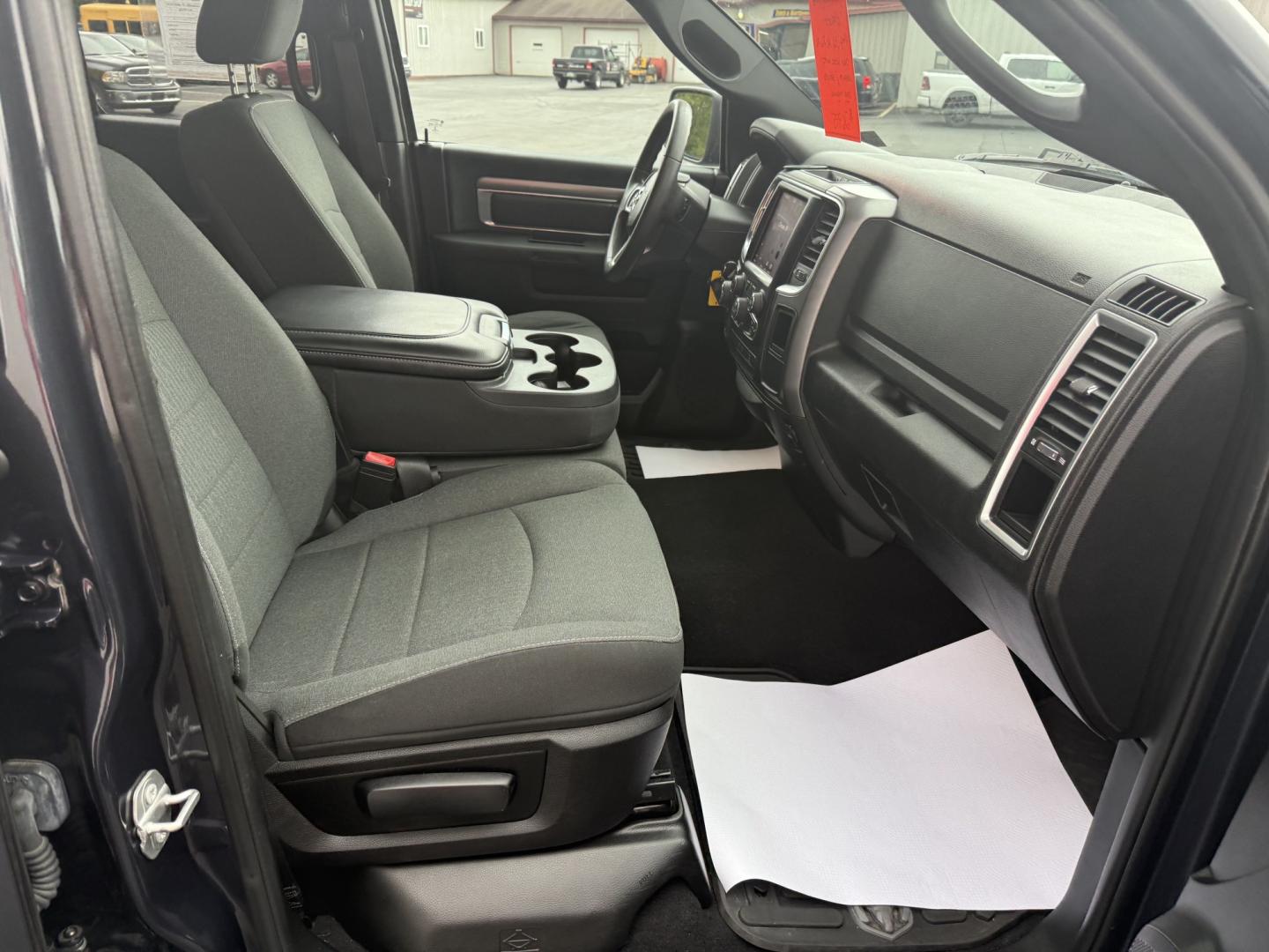 2021 Gray Ram 1500 Warlock (1C6RR7GG2MS) with an 3.6L V6 DOHC 24V FFV engine, 8A transmission, located at 8464 Route 219, Brockway, PA, 15824, (814) 265-1330, 41.226871, -78.780518 - Warlock package with 20' alloys, 4x4, air condition, power windows and locks, very clean and well taken care of. This Ram truck is serviced and ready to go, priced well below retail value.- Photo#15