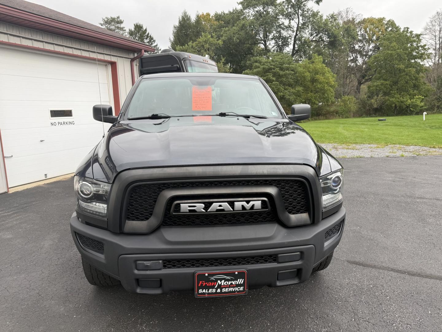 2021 Gray Ram 1500 Warlock (1C6RR7GG2MS) with an 3.6L V6 DOHC 24V FFV engine, 8A transmission, located at 8464 Route 219, Brockway, PA, 15824, (814) 265-1330, 41.226871, -78.780518 - Warlock package with 20' alloys, 4x4, air condition, power windows and locks, very clean and well taken care of. This Ram truck is serviced and ready to go, priced well below retail value.- Photo#19