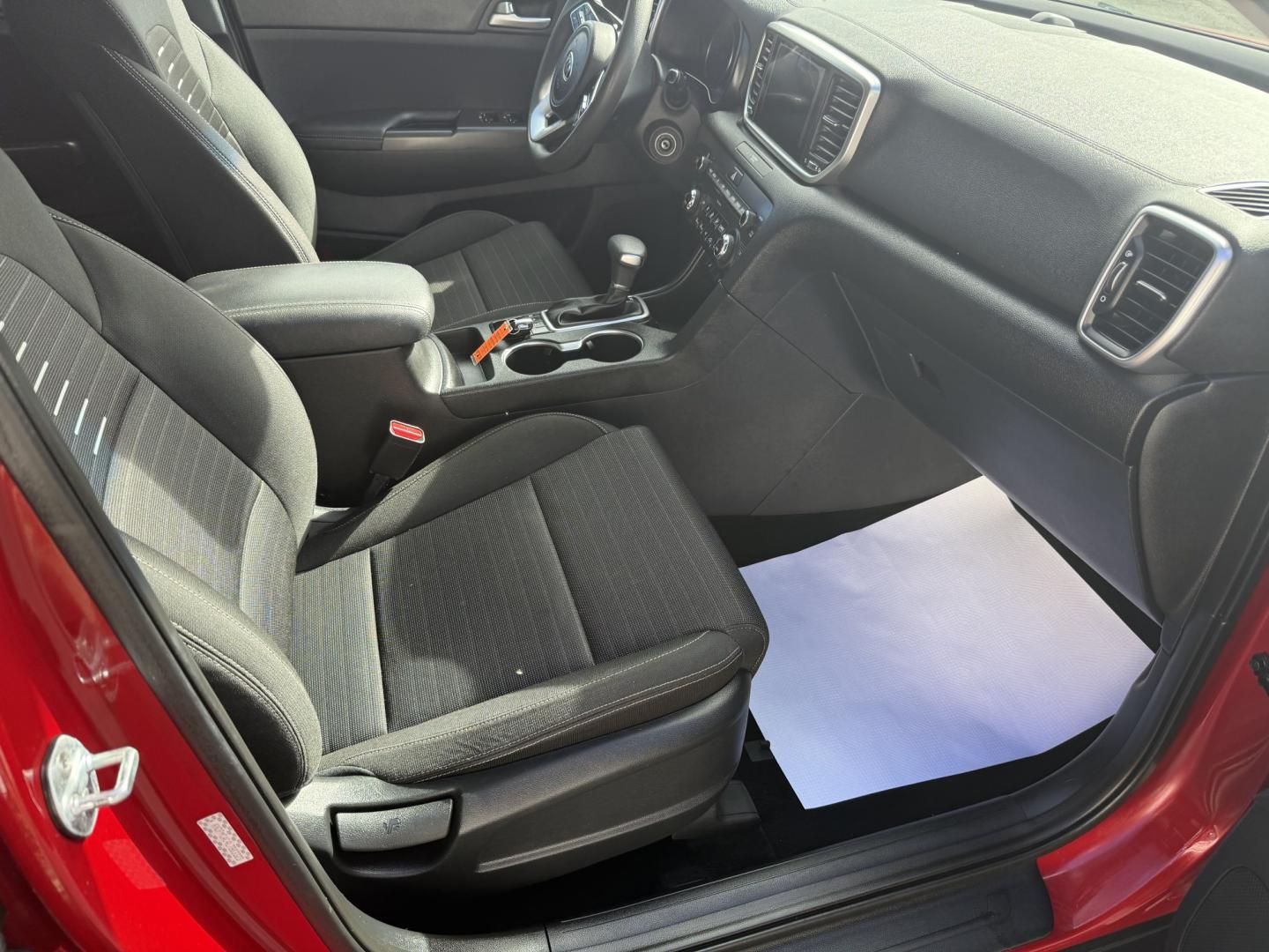 2020 Red Kia Sportage LX AWD (KNDPMCAC4L7) with an 2.4L L4 DOHC 16V engine, 6A transmission, located at 8464 Route 219, Brockway, PA, 15824, (814) 265-1330, 41.226871, -78.780518- Photo#14