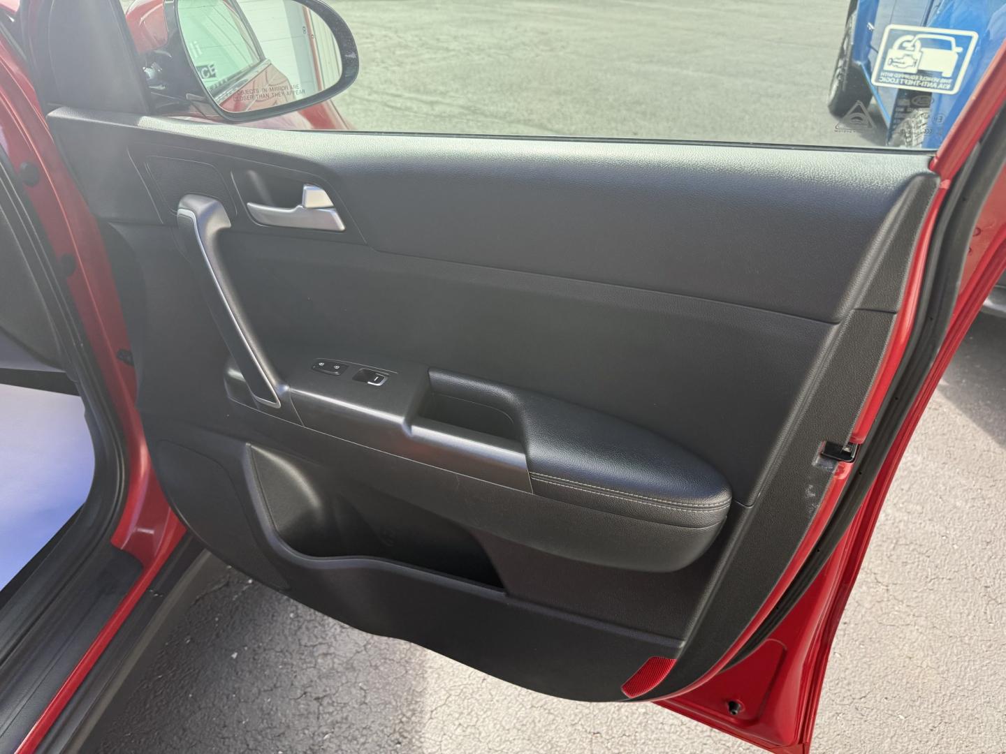 2020 Red Kia Sportage LX AWD (KNDPMCAC4L7) with an 2.4L L4 DOHC 16V engine, 6A transmission, located at 8464 Route 219, Brockway, PA, 15824, (814) 265-1330, 41.226871, -78.780518- Photo#15