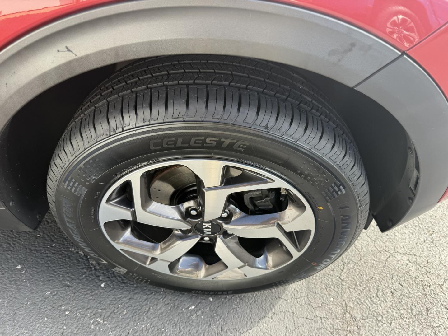 2020 Red Kia Sportage LX AWD (KNDPMCAC4L7) with an 2.4L L4 DOHC 16V engine, 6A transmission, located at 8464 Route 219, Brockway, PA, 15824, (814) 265-1330, 41.226871, -78.780518- Photo#16