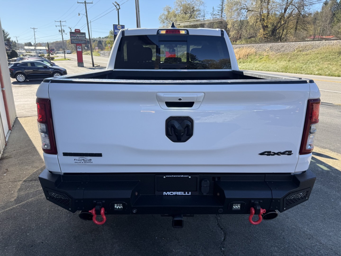 2022 White Ram 1500 Big Horn Crew Cab SWB 4WD (1C6SRFFT5NN) with an 5.7L V8 OHV 16V engine, 8A transmission, located at 8464 Route 219, Brockway, PA, 15824, (814) 265-1330, 41.226871, -78.780518 - Must see truck...Stop in today to check out this 2022 Ram 1500 Crew Cab Big horn 4x4 with Hemi motor, air condition, pwr/heated front seats, middle console, rear sliding window, big screen radio, factory hitch and much more. This truck is serviced, Pa-Inspected, and comes with a 12 month/12 mile war- Photo#9