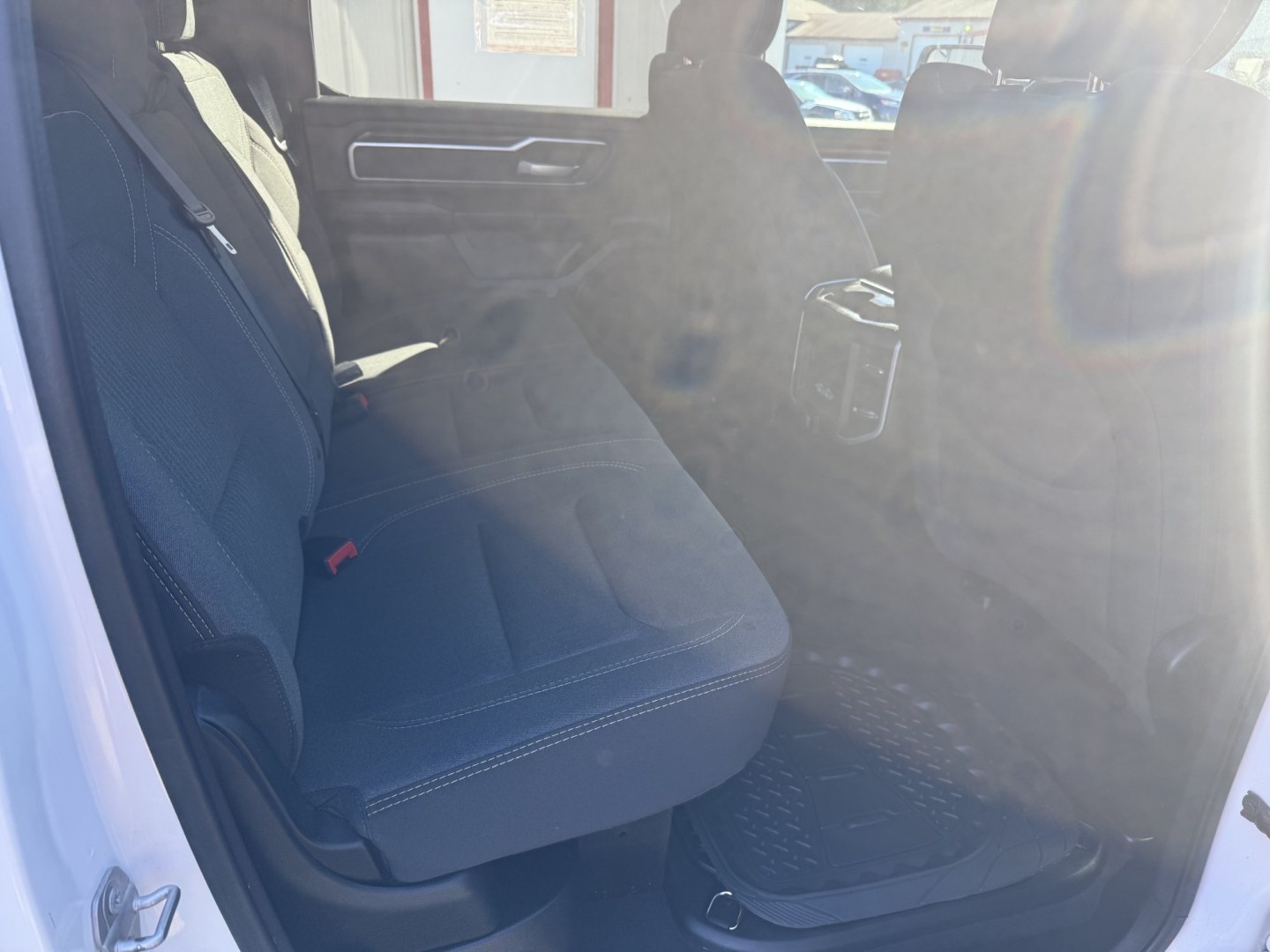 2022 White Ram 1500 Big Horn Crew Cab SWB 4WD (1C6SRFFT5NN) with an 5.7L V8 OHV 16V engine, 8A transmission, located at 8464 Route 219, Brockway, PA, 15824, (814) 265-1330, 41.226871, -78.780518 - Must see truck...Stop in today to check out this 2022 Ram 1500 Crew Cab Big horn 4x4 with Hemi motor, air condition, pwr/heated front seats, middle console, rear sliding window, big screen radio, factory hitch and much more. This truck is serviced, Pa-Inspected, and comes with a 12 month/12 mile war- Photo#13